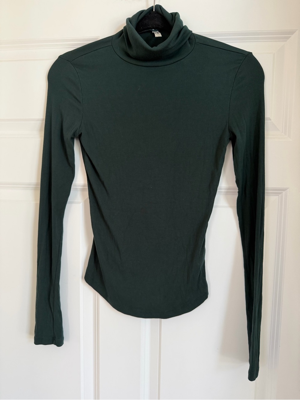 Aritzia Talula Ribbed Turtleneck Top Small